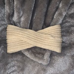 Tan Twist Front Headband